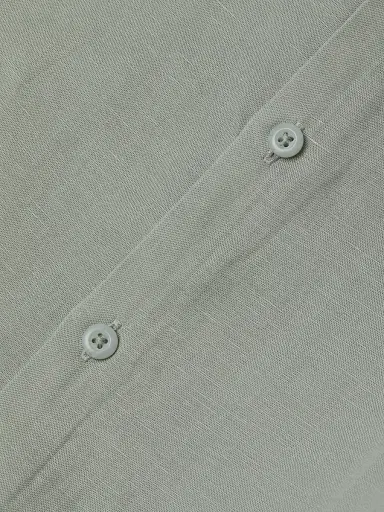 Onia Men's Air Linen Long-Sleeve Shirt - Sage | Thumbnail 6 Onia Men's Air Linen Long-Sleeve Shirt - Sage | Thumbnail 6