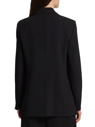 ALICE + OLIVIA Women's Denny Crepe Single-Button Blazer - Black | Thumbnail 5 ALICE + OLIVIA Women's Denny Crepe Single-Button Blazer - Black | Thumbnail 5