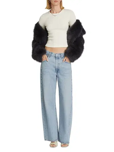 AGOLDE Women's Low Curve Mid-Rise Jeans | Thumbnail 2 AGOLDE Women's Low Curve Mid-Rise Jeans | Thumbnail 2