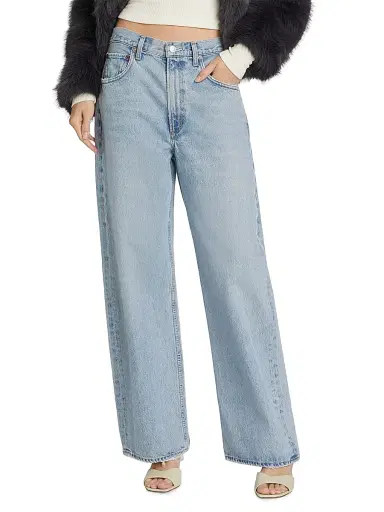 AGOLDE Women's Low Curve Mid-Rise Jeans | Thumbnail 3 AGOLDE Women's Low Curve Mid-Rise Jeans | Thumbnail 3