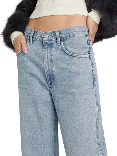 AGOLDE Women's Low Curve Mid-Rise Jeans | Thumbnail 6 AGOLDE Women's Low Curve Mid-Rise Jeans | Thumbnail 6