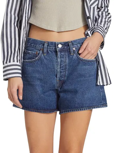 AGOLDE Women's Parker High-Rise Denim Shorts - Enamour - Size 33 | Thumbnail 3 AGOLDE Women's Parker High-Rise Denim Shorts - Enamour - Size 33 | Thumbnail 3