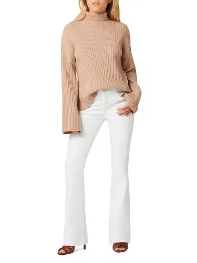 Joe's Jeans Women's Petite Provocateur Boot-Cut Jeans - White | Thumbnail 2 Joe's Jeans Women's Petite Provocateur Boot-Cut Jeans - White | Thumbnail 2