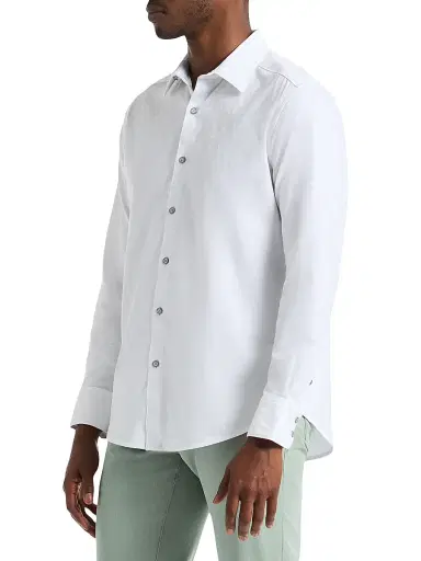 Robert Graham Men's Highland Woven Shirt - White | Thumbnail 2 Robert Graham Men's Highland Woven Shirt - White | Thumbnail 2