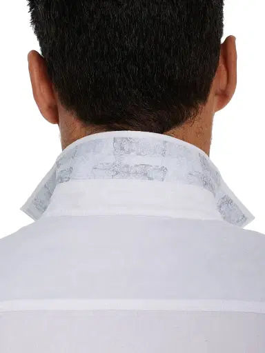 Robert Graham Men's Highland Woven Shirt - White | Thumbnail 8 Robert Graham Men's Highland Woven Shirt - White | Thumbnail 8