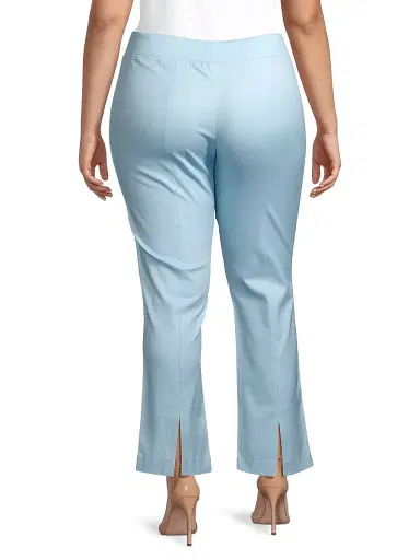 Ming Wang Women's Boot-Cut Cotton-Blend Pants | Thumbnail 5 Ming Wang Women's Boot-Cut Cotton-Blend Pants | Thumbnail 5