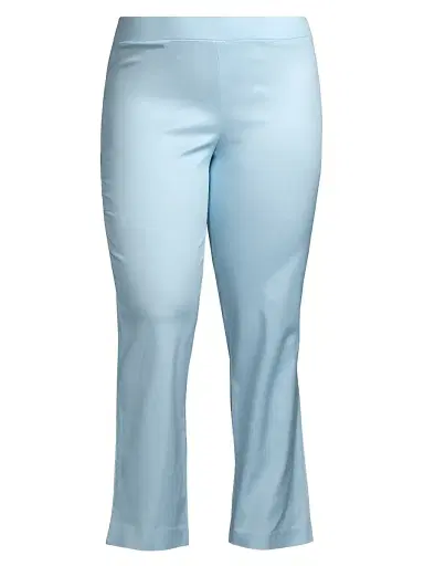 Ming Wang Women's Boot-Cut Cotton-Blend Pants | Thumbnail 1 Ming Wang Women's Boot-Cut Cotton-Blend Pants | Thumbnail 1