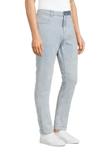 RTA Men's Bryant Stretch Slim-Fit Jeans - Light Wash Small | Thumbnail 4 RTA Men's Bryant Stretch Slim-Fit Jeans - Light Wash Small | Thumbnail 4