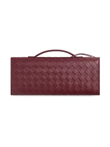 Bottega Veneta Women's Andiamo Intrecciato Leather Top-Handle Clutch - Ecru Muse Brass | Thumbnail 18 Bottega Veneta Women's Andiamo Intrecciato Leather Top-Handle Clutch - Ecru Muse Brass | Thumbnail 18