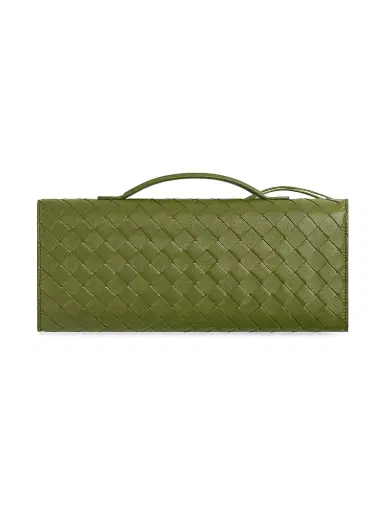 Bottega Veneta Women's Andiamo Intrecciato Leather Top-Handle Clutch - Ecru Muse Brass | Thumbnail 62 Bottega Veneta Women's Andiamo Intrecciato Leather Top-Handle Clutch - Ecru Muse Brass | Thumbnail 62