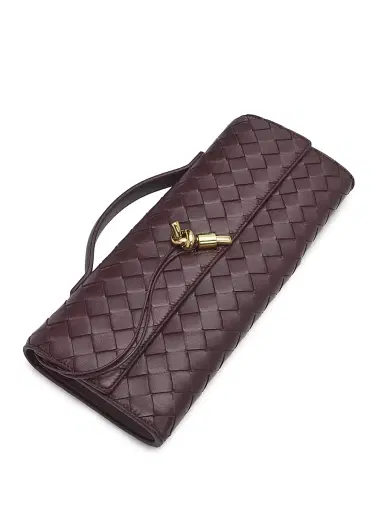 Bottega Veneta Women's Andiamo Intrecciato Leather Top-Handle Clutch - Ecru Muse Brass | Thumbnail 78 Bottega Veneta Women's Andiamo Intrecciato Leather Top-Handle Clutch - Ecru Muse Brass | Thumbnail 78