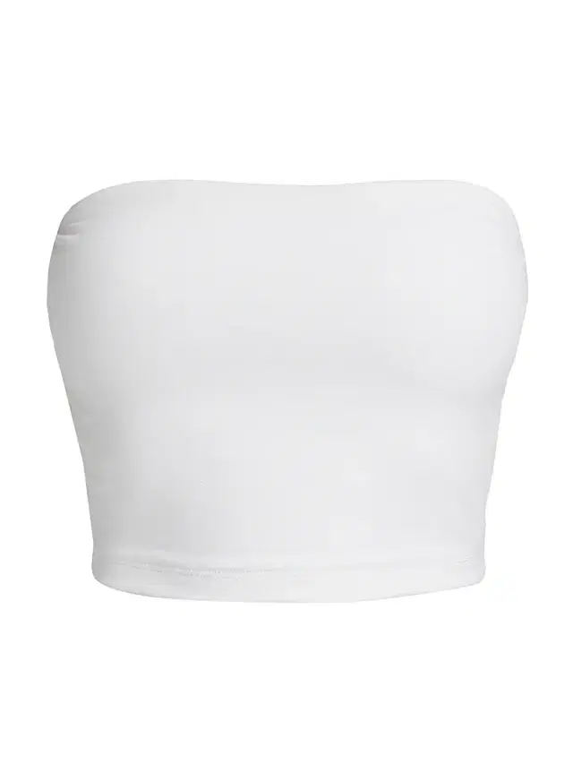 Women's Essential Crop Tube Top - Sugar Women's Essential Crop Tube Top - Sugar
