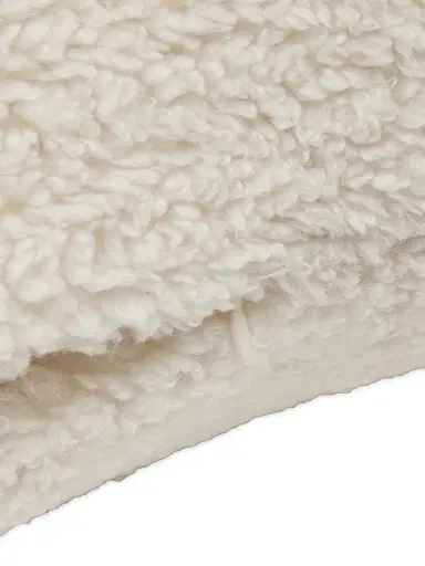 Apparis Nitai Faux Shearling Pillowcase - Blanc | Thumbnail 3 Apparis Nitai Faux Shearling Pillowcase - Blanc | Thumbnail 3