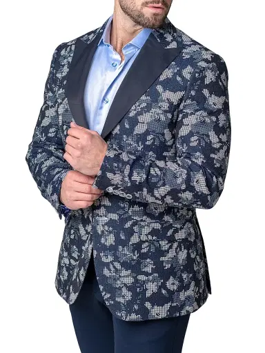 Maceoo Men's Blazer Peak Premier - Blue - Size Large | Thumbnail 3 Maceoo Men's Blazer Peak Premier - Blue - Size Large | Thumbnail 3