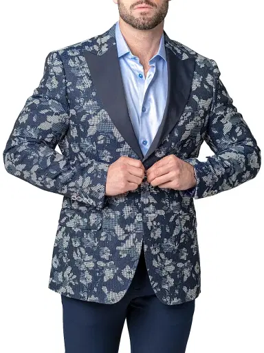 Maceoo Men's Blazer Peak Premier - Blue - Size Large | Thumbnail 5 Maceoo Men's Blazer Peak Premier - Blue - Size Large | Thumbnail 5