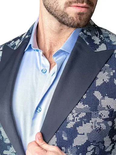 Maceoo Men's Blazer Peak Premier - Blue - Size Large | Thumbnail 7 Maceoo Men's Blazer Peak Premier - Blue - Size Large | Thumbnail 7