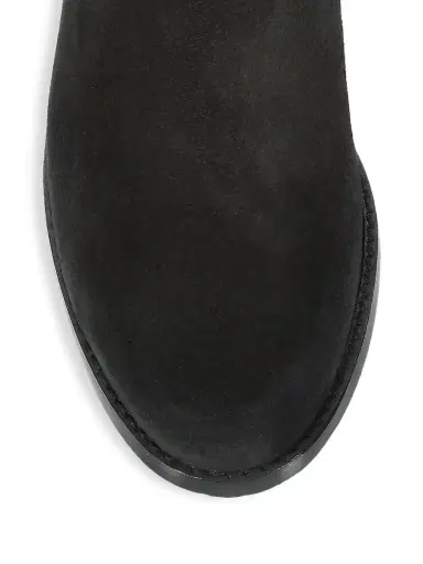 Stuart Weitzman Women's Reserve Over-The-Knee Suede Boots - Black | Thumbnail 3 Stuart Weitzman Women's Reserve Over-The-Knee Suede Boots - Black | Thumbnail 3