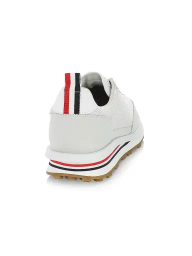 Thom Browne Men's Tech Runner Sneakers - White | Thumbnail 3 Thom Browne Men's Tech Runner Sneakers - White | Thumbnail 3