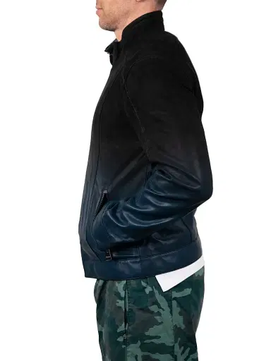 Maceoo Men's Leather Degrade Jacket | Thumbnail 6 Maceoo Men's Leather Degrade Jacket | Thumbnail 6