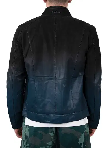 Maceoo Men's Leather Degrade Jacket | Thumbnail 9 Maceoo Men's Leather Degrade Jacket | Thumbnail 9