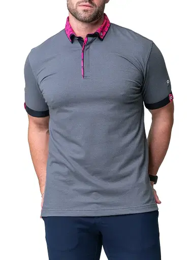Maceoo Men's Polos Mozart Cross Bones T-Shirt - Grey | Thumbnail 4 Maceoo Men's Polos Mozart Cross Bones T-Shirt - Grey | Thumbnail 4