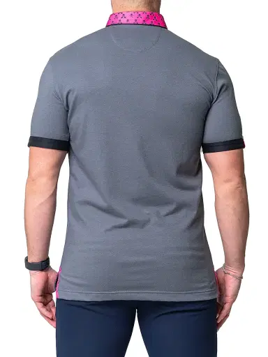 Maceoo Men's Polos Mozart Cross Bones T-Shirt - Grey | Thumbnail 7 Maceoo Men's Polos Mozart Cross Bones T-Shirt - Grey | Thumbnail 7