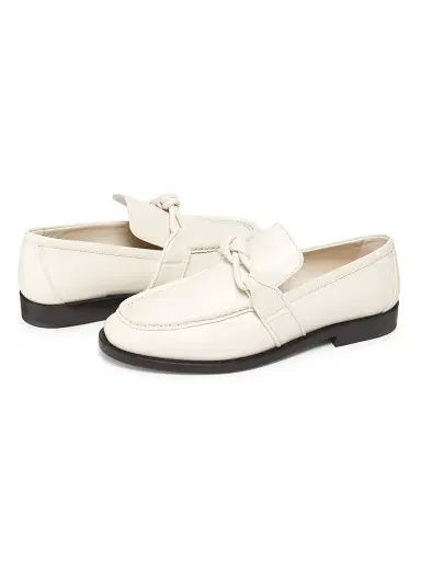 Bottega Veneta Women's Astaire Leather Knot Loafers - String - Size 12 | Thumbnail 2 Bottega Veneta Women's Astaire Leather Knot Loafers - String - Size 12 | Thumbnail 2