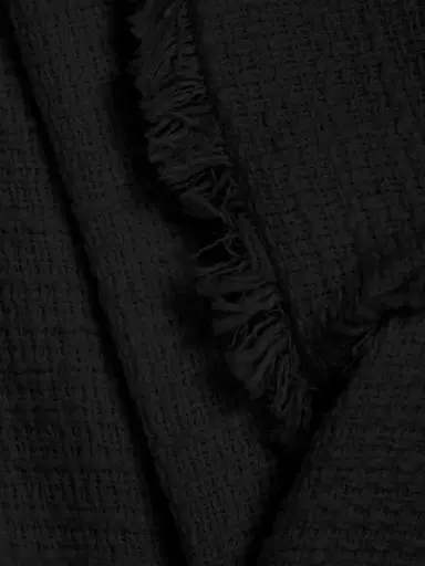 Cinq à Sept Women's Nova Cotton Tweed Minidress - Black | Thumbnail 7 Cinq à Sept Women's Nova Cotton Tweed Minidress - Black | Thumbnail 7