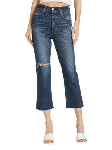 Moussy Vintage Women's Rhode High-Rise Flared Leg Jeans | Thumbnail 3 Moussy Vintage Women's Rhode High-Rise Flared Leg Jeans | Thumbnail 3