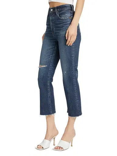 Moussy Vintage Women's Rhode High-Rise Flared Leg Jeans | Thumbnail 4 Moussy Vintage Women's Rhode High-Rise Flared Leg Jeans | Thumbnail 4