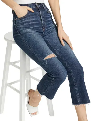 Moussy Vintage Women's Rhode High-Rise Flared Leg Jeans | Thumbnail 6 Moussy Vintage Women's Rhode High-Rise Flared Leg Jeans | Thumbnail 6