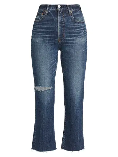 Moussy Vintage Women's Rhode High-Rise Flared Leg Jeans | Thumbnail 1 Moussy Vintage Women's Rhode High-Rise Flared Leg Jeans | Thumbnail 1