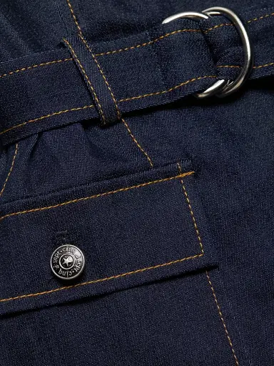 Cinq à Sept Women's Jenessa Denim Blazer Minidress - Indigo | Thumbnail 7 Cinq à Sept Women's Jenessa Denim Blazer Minidress - Indigo | Thumbnail 7