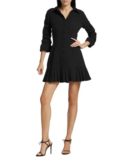 Cinq à Sept Women's Lucilla Minidress - Black | Thumbnail 2 Cinq à Sept Women's Lucilla Minidress - Black | Thumbnail 2