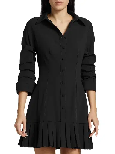 Cinq à Sept Women's Lucilla Minidress - Black | Thumbnail 3 Cinq à Sept Women's Lucilla Minidress - Black | Thumbnail 3