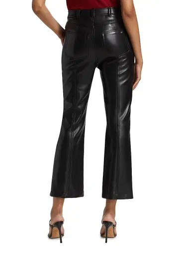 Cinq à Sept Women's Wallace Faux Leather Pants - Black | Thumbnail 5 Cinq à Sept Women's Wallace Faux Leather Pants - Black | Thumbnail 5