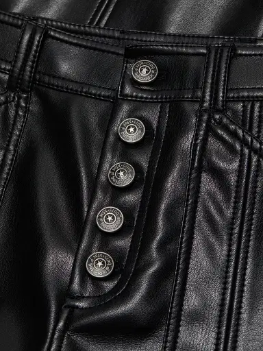 Cinq à Sept Women's Wallace Faux Leather Pants - Black | Thumbnail 7 Cinq à Sept Women's Wallace Faux Leather Pants - Black | Thumbnail 7