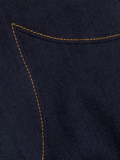 Cinq à Sept Women's Zelda Denim Belted Midi-Dress - Indigo | Thumbnail 7 Cinq à Sept Women's Zelda Denim Belted Midi-Dress - Indigo | Thumbnail 7