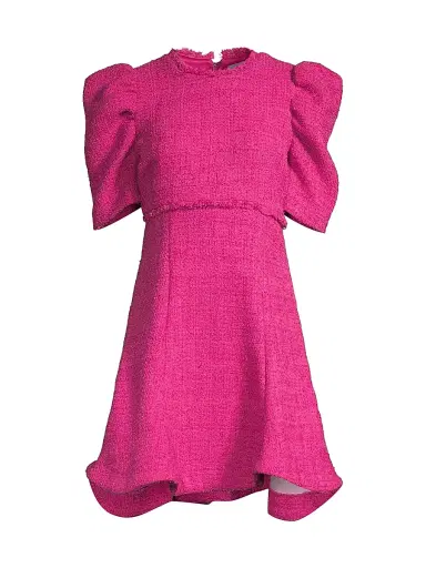 Likely Women's Alia Flared Tweed Minidress | Thumbnail 1 Likely Women's Alia Flared Tweed Minidress | Thumbnail 1