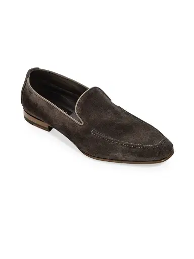 To Boot New York Men's Beamon Suede Loafers - Anthracite | Thumbnail 2 To Boot New York Men's Beamon Suede Loafers - Anthracite | Thumbnail 2