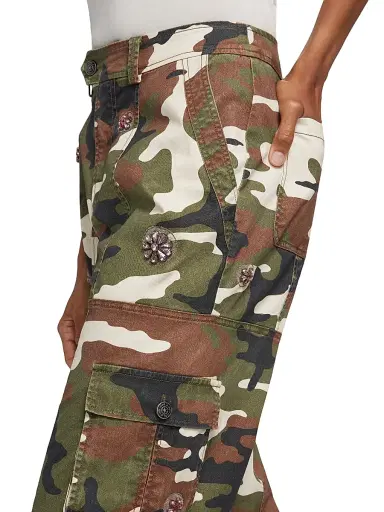 Cinq à Sept Women's Love Camo Zola Pants - Classic Multi | Thumbnail 6 Cinq à Sept Women's Love Camo Zola Pants - Classic Multi | Thumbnail 6