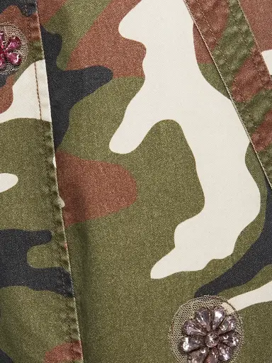Cinq à Sept Women's Love Camo Zola Pants - Classic Multi | Thumbnail 7 Cinq à Sept Women's Love Camo Zola Pants - Classic Multi | Thumbnail 7