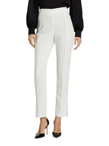 Cinq à Sept Women's Brianne Pintuck Crepe Pants - | Thumbnail 3 Cinq à Sept Women's Brianne Pintuck Crepe Pants - | Thumbnail 3