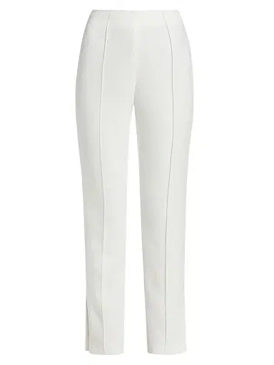 Cinq à Sept Women's Brianne Pintuck Crepe Pants - | Thumbnail 1 Cinq à Sept Women's Brianne Pintuck Crepe Pants - | Thumbnail 1