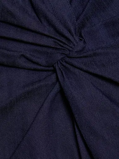 Cinq à Sept Women's McKenna Twist-Front Denim Minidress - Indigo | Thumbnail 7 Cinq à Sept Women's McKenna Twist-Front Denim Minidress - Indigo | Thumbnail 7