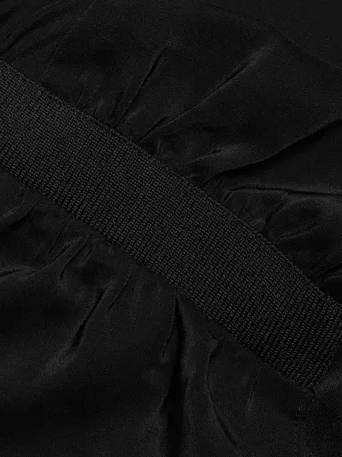 Cinq à Sept Women's Lorainne Silk T-Shirt - Black | Thumbnail 7 Cinq à Sept Women's Lorainne Silk T-Shirt - Black | Thumbnail 7