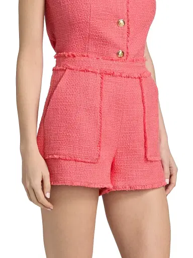 Cinq à Sept Women's Allen Shorts - Sunset Blush | Thumbnail 4 Cinq à Sept Women's Allen Shorts - Sunset Blush | Thumbnail 4
