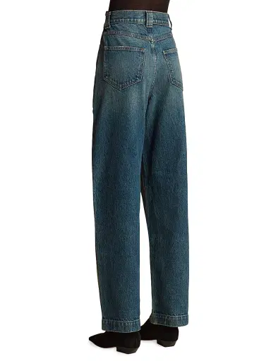 Khaite Women's Hewitt High-Rise Jeans - Stinson | Thumbnail 4 Khaite Women's Hewitt High-Rise Jeans - Stinson | Thumbnail 4