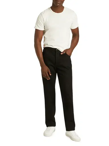 rag & bone Men's Fit 2 Authetic Stretch Jeans - Black | Thumbnail 2 rag & bone Men's Fit 2 Authetic Stretch Jeans - Black | Thumbnail 2