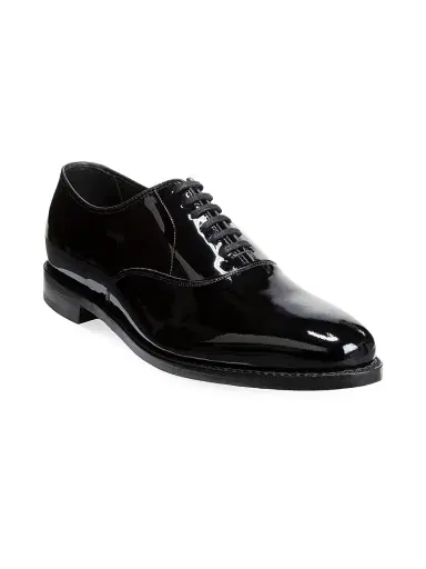 Allen Edmonds Men's Carlyle Leather Oxfords - Black Patent - Size 13 | Thumbnail 2 Allen Edmonds Men's Carlyle Leather Oxfords - Black Patent - Size 13 | Thumbnail 2